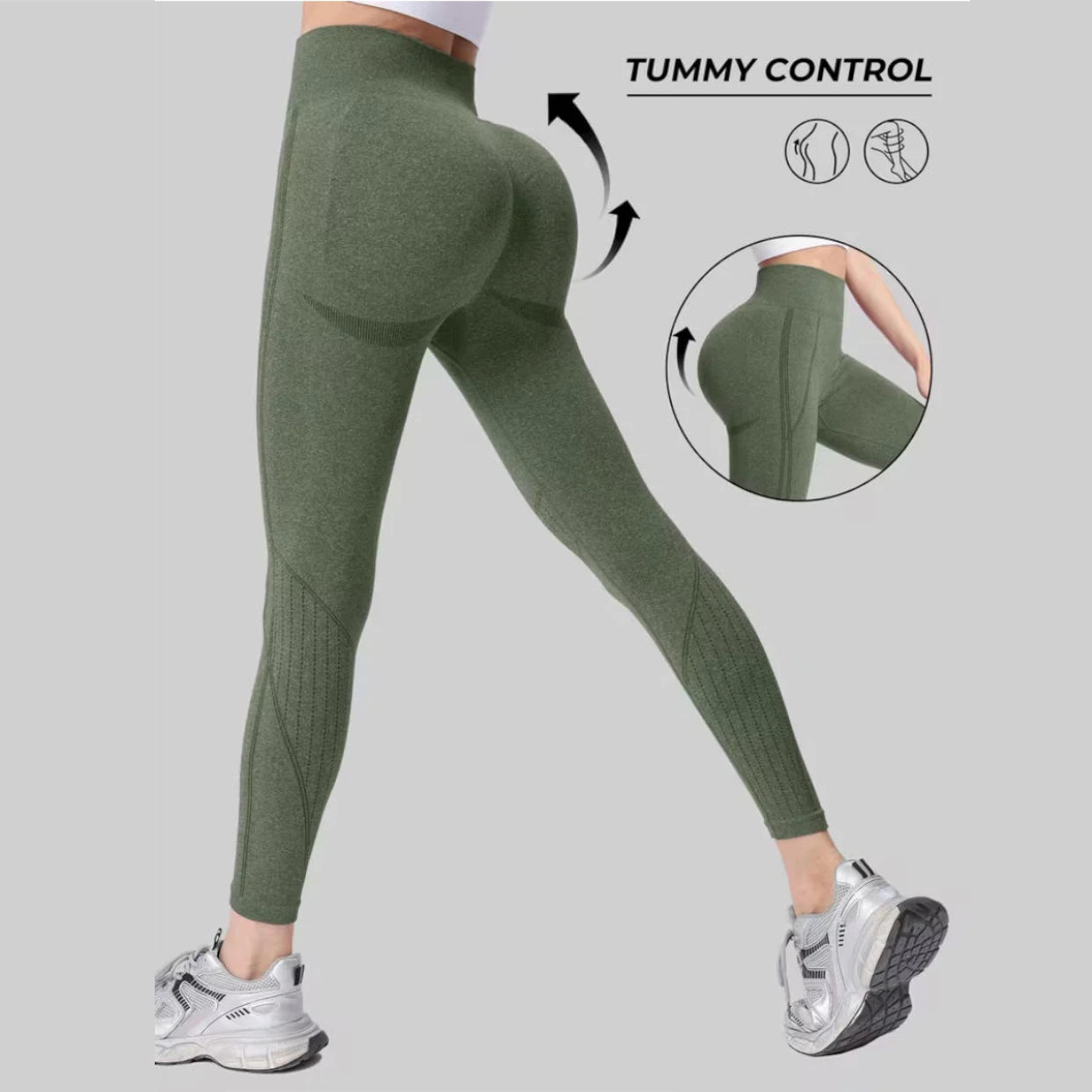 Fusion Seamless High-Waisted Leggings