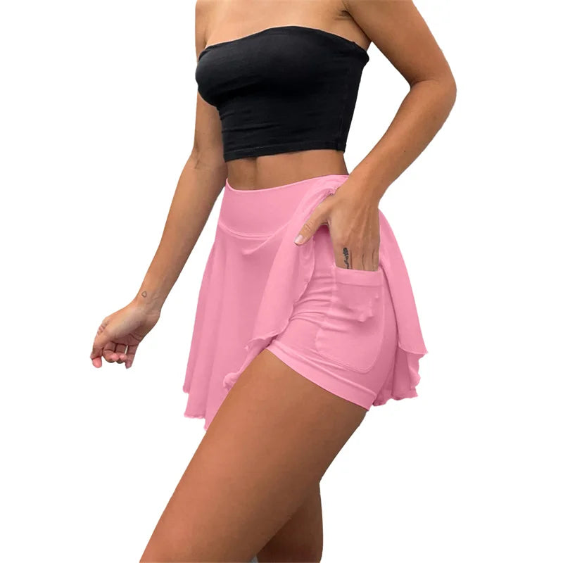 Falda pantalón elástica fácil de usar