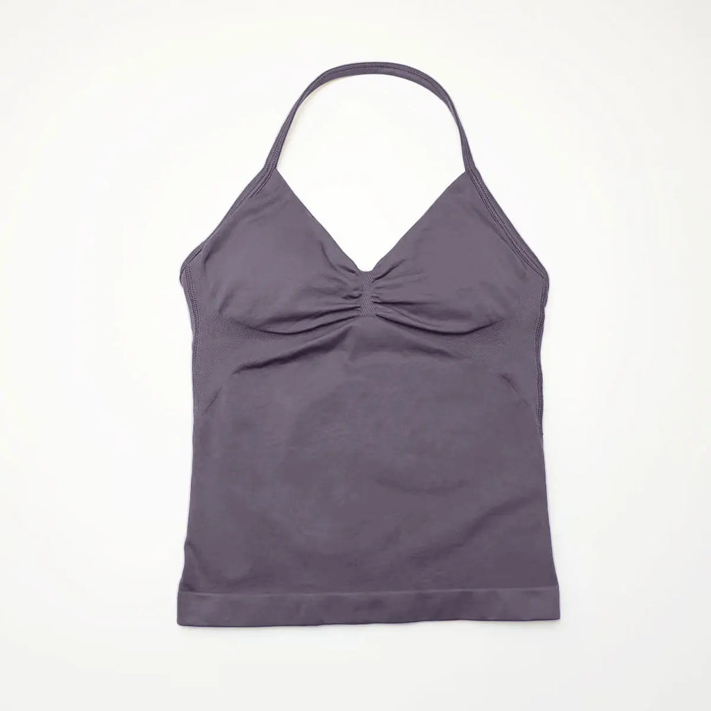 EASYFIT Impact Longline Strappy Top Sports Yoga Vest Women's Fitness Tank Top Gym Beautiful Open Back Bra Running Workout Halter