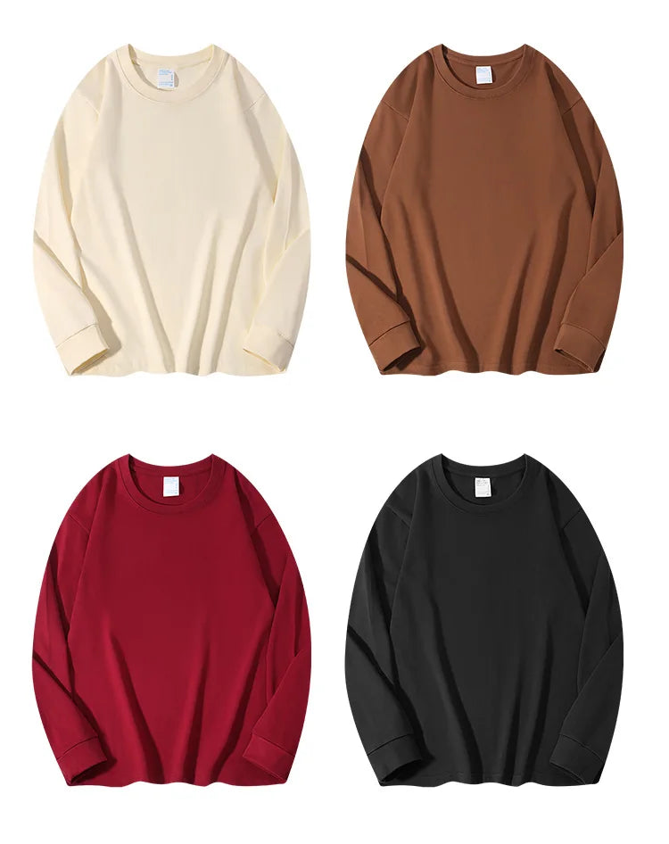 Unisex Long Sleeve O-Neck T-Shirt