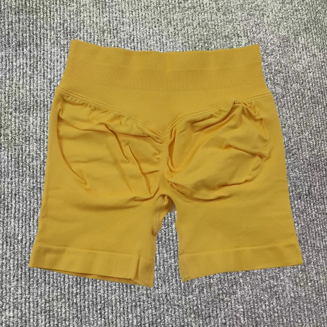 Impact Shorts 4.5" Women Yoga Shorts Seamless Low Waist Scrunch Bum Gym Leggings Workout Stretch Fitness Sports Shorts