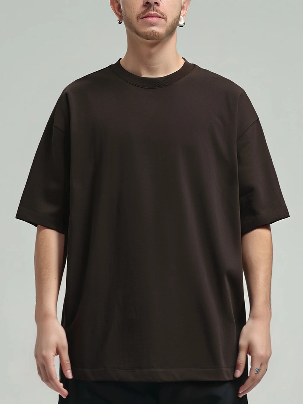 Heavy Cotton Oversized Loose Men T-shirt