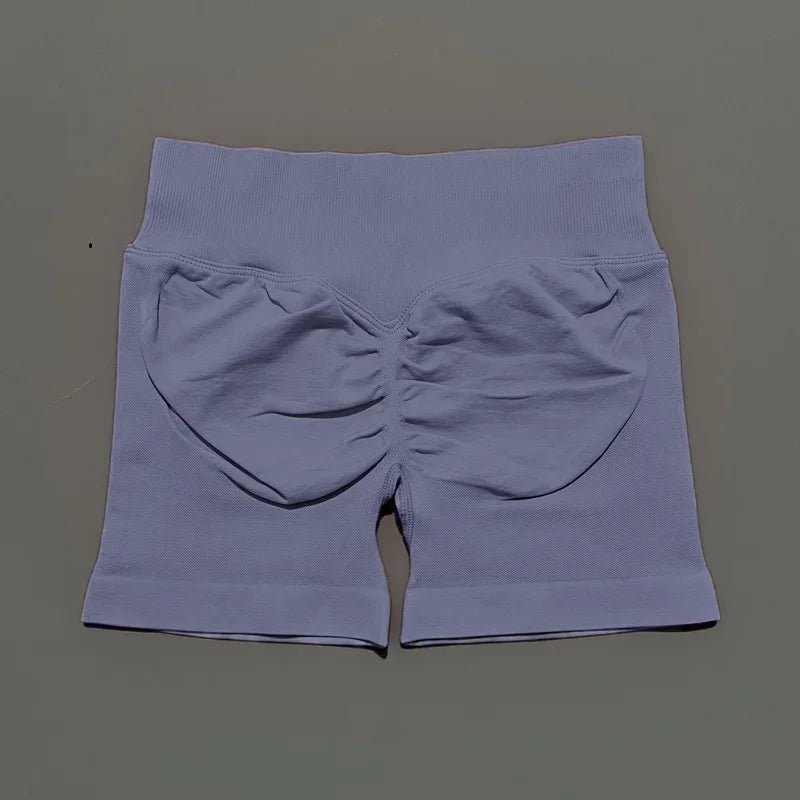 Impact Shorts 4.5" Women Yoga Shorts Seamless Low Waist Scrunch Bum Gym Leggings Workout Stretch Fitness Sports Shorts