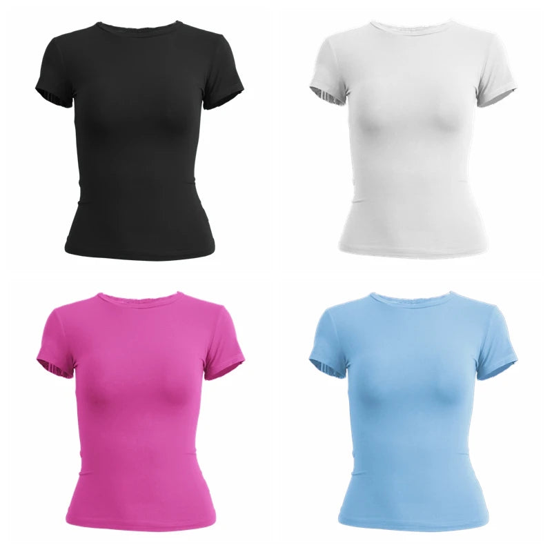 Camiseta deportiva clásica fácil