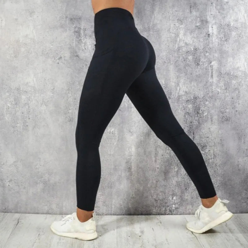 Easy Yoga Leggings-Pocket