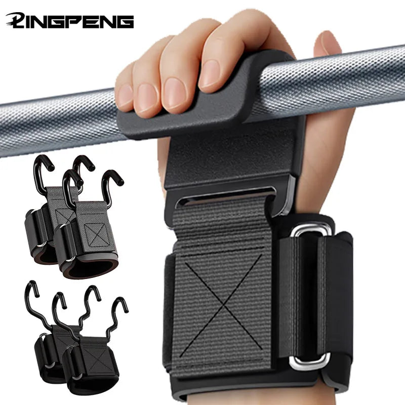 1PairWeight Lifting Hook Wrist Strap