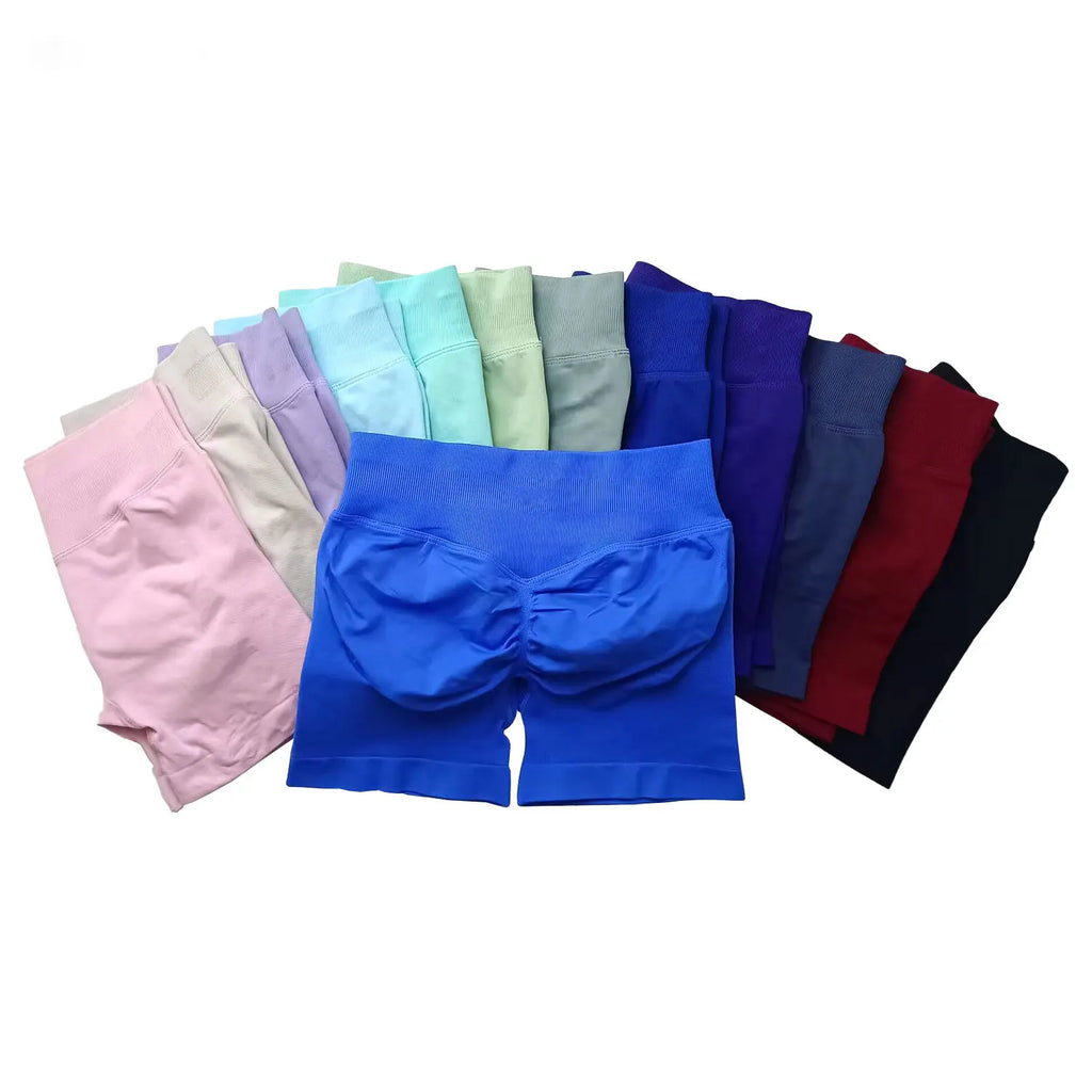 EASYFIT Impact shorts Gym Woman Scrunch Booty Sports Shorts Fitness Biker Workout Yoga bottoms Pilates Running Seamless Leggings
