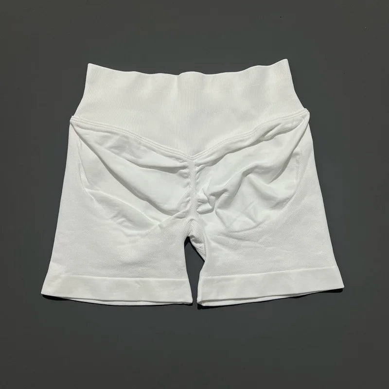 Impact Shorts 4.5" Women Yoga Shorts Seamless Low Waist Scrunch Bum Gym Leggings Workout Stretch Fitness Sports Shorts