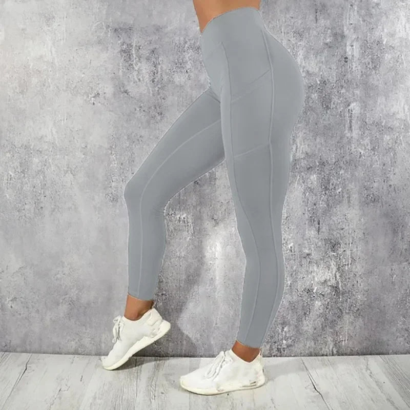 Easy Yoga Leggings-Pocket