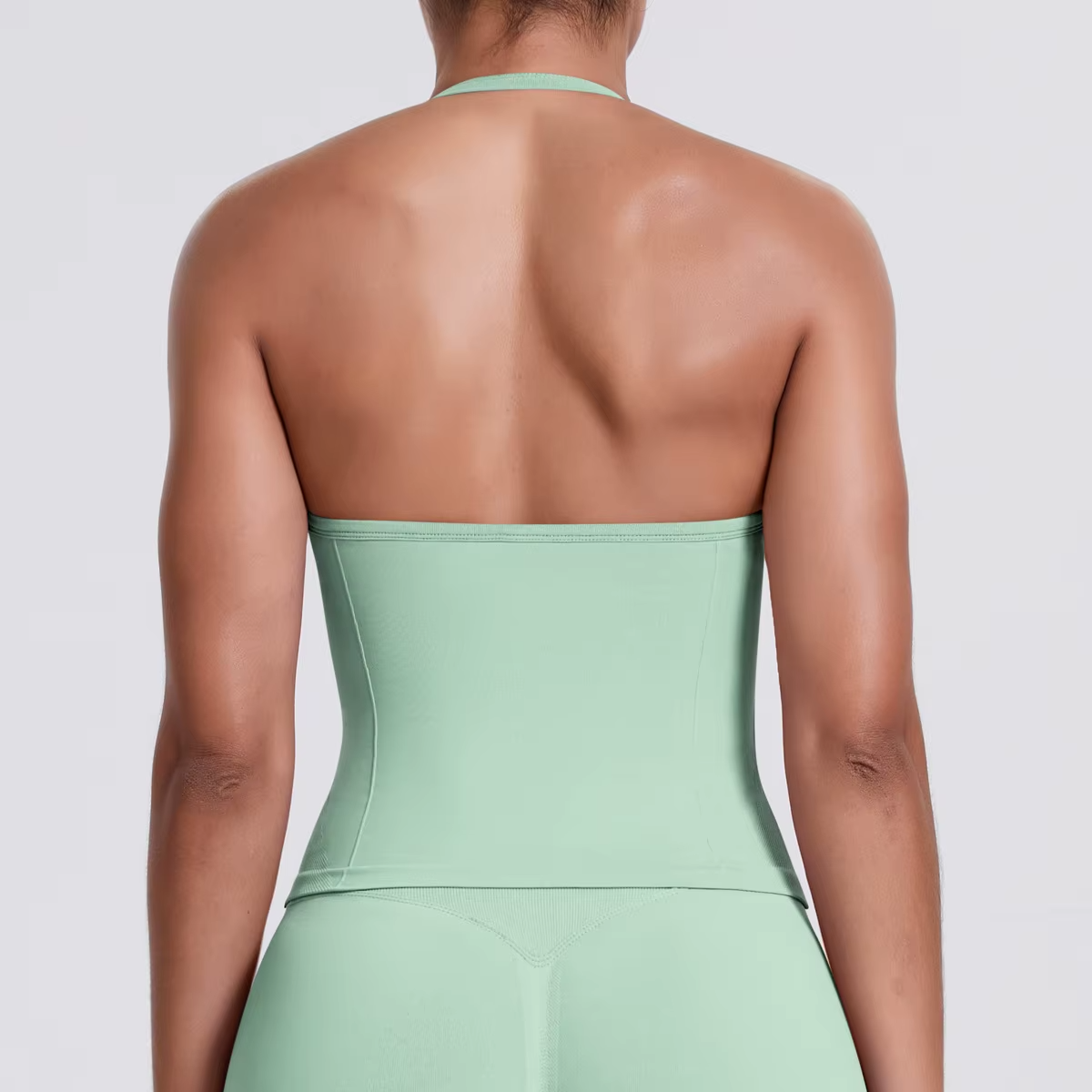 EASYFIT Impact Longline Strappy Top Sports Yoga Vest Women's Fitness Tank Top Gym Beautiful Open Back Bra Running Workout Halter
